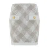 Balmain Midi Women's Skirt In Beige