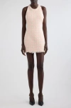Balmain Tweed Mini Dress - Women's - Cotton/polyamide/acrylic/viscoseviscosecotton In Rose/multi