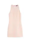 Balmain Tweed Mini Dress - Women's - Cotton/polyamide/acrylic/viscoseviscosecotton In Beige