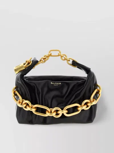 BALMAIN "CHIC LOCK" MINI HANDBAG