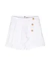 Balmain Chic Mini Shorts In 100