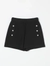 Balmain Chic Mini Shorts In Black