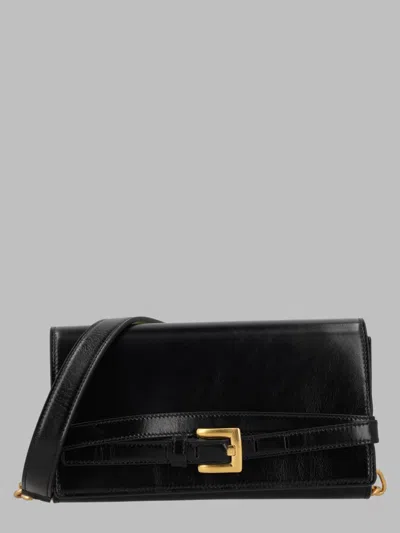 Balmain Chic Mini Shoulder Bag In Black