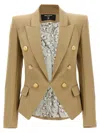 Balmain Coats & Jackets In Beige