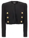 Balmain Chiocciola Blazer And Suits In Black
