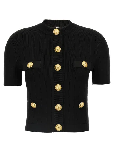 Balmain 'chiocciola' Cardigan
