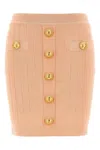 Balmain Buttoned Knitted Midi Skirt