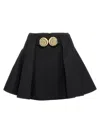 Balmain Pleated Mini Skirt