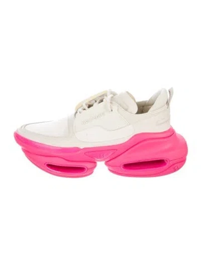Pre-owned Balmain Chunky Sneakers In Neutrals