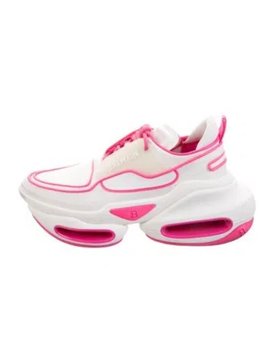 Pre-owned Balmain Chunky Sneakers In Pink