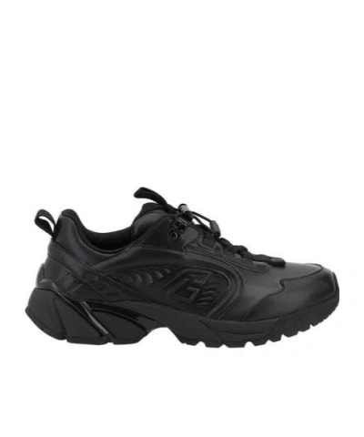 Balmain Chunky Sole Low-top Sneakers In Black