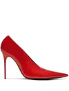Balmain Clara 95mm Patent Pumps In Red