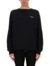 Balmain Classic Logo Sweatshirt In Black