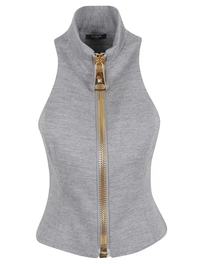 BALMAIN CLASSIC SLEEVELESS T