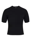 Balmain Textured Pattern Knit Top