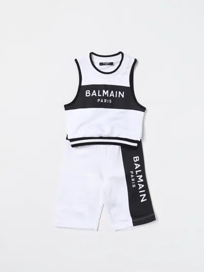 Balmain Dress  Kids Kids Color White