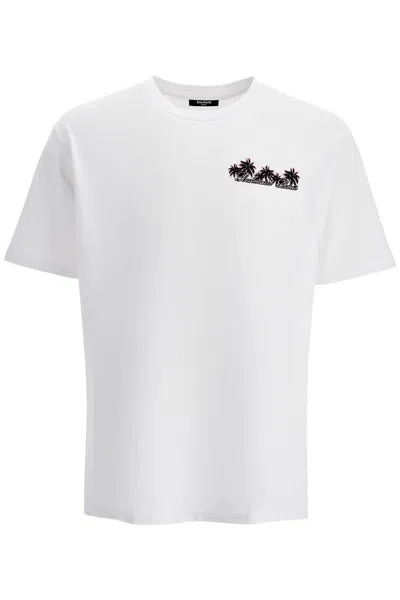 Balmain Club T-shirt In White