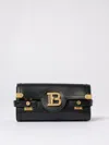 Balmain B-buzz Clutch In Black