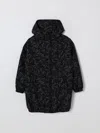 Balmain Coat  Kids Color Black In Black