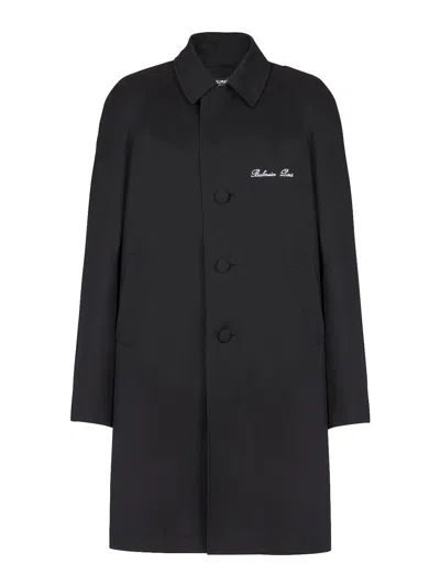 BALMAIN ABRIGO CORTO - NEGRO
