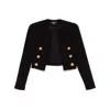 Balmain Six-button Jacket In Black