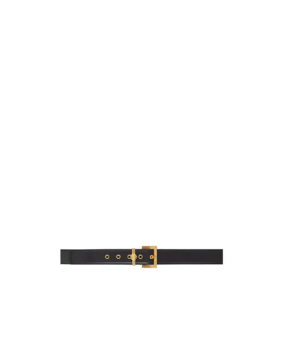 Balmain Coin Belt In Black