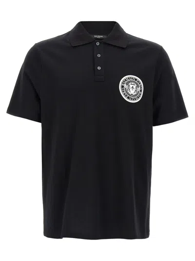 BALMAIN BALMAIN 'COIN' POLO SHIRT