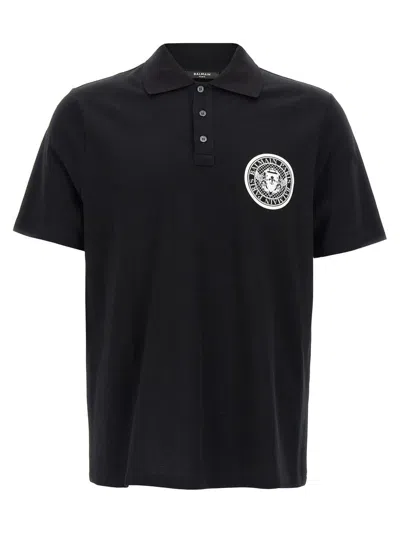 BALMAIN BALMAIN 'COIN' POLO SHIRT