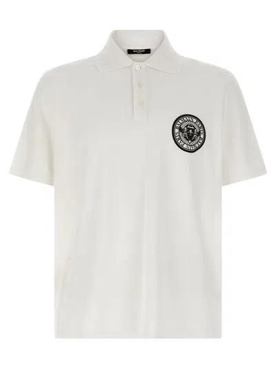 BALMAIN COIN POLO SHIRT