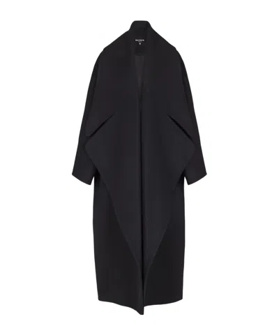 BALMAIN BALMAIN COLLARED OVERSIZE COAT
