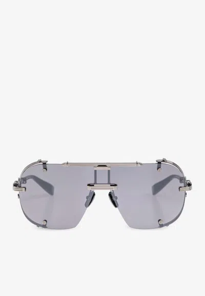 Balmain Colonel Aviator Sunglasses