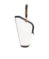 BALMAIN COLOURBLOCK BUCKET BAG