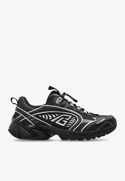 BALMAIN COSMIC DUST LOW-TOP SNEAKERS