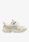 Balmain Cosmic Dust Trainers In Technical Materials In Cream