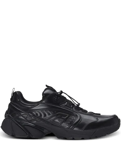 Balmain Cosmic Dust Sneakers In Black