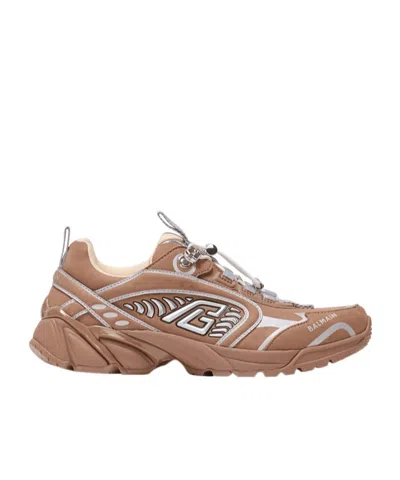 Balmain Cosmic Dust Suede Trainers