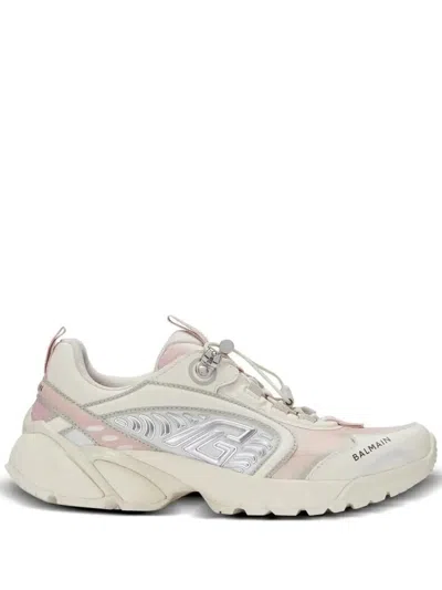 BALMAIN COSMIC DUST-TECHNICAL SNEAKERS - WOMEN'S - OTHER FIBRES