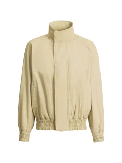 Balmain Vintage Bomber Jacket In Neutral