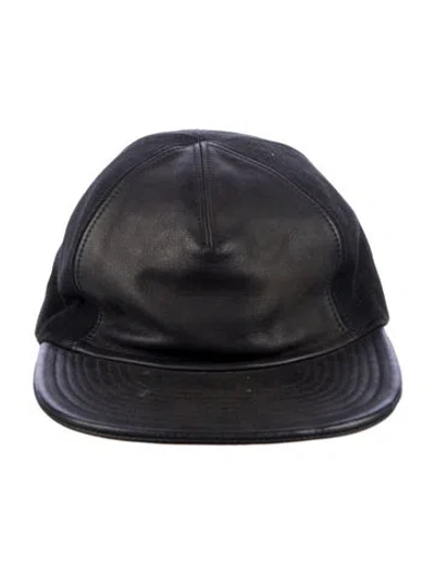 Pre-owned Balmain Cotton Baseball Cap In Black