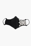 Balmain Cotton-blended Mask With Jewels