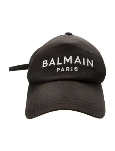 Pre-owned Balmain Cotton Cap In Multi
