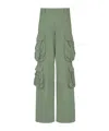 Balmain Multi-pocket Cargo Pants In Green