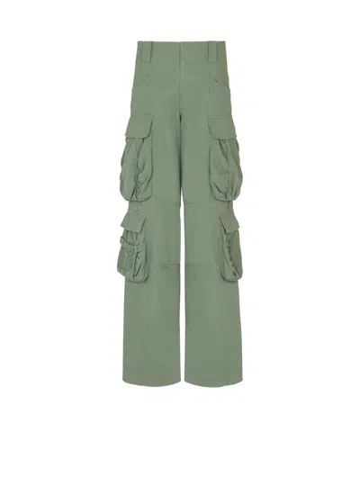 BALMAIN COTTON CARGO PANTS
