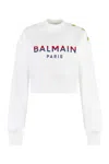 Balmain Cotton Crew-neck Sweatshirt