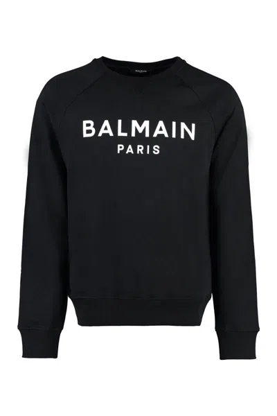 Balmain Cotton Crew-neck Sweatshirt