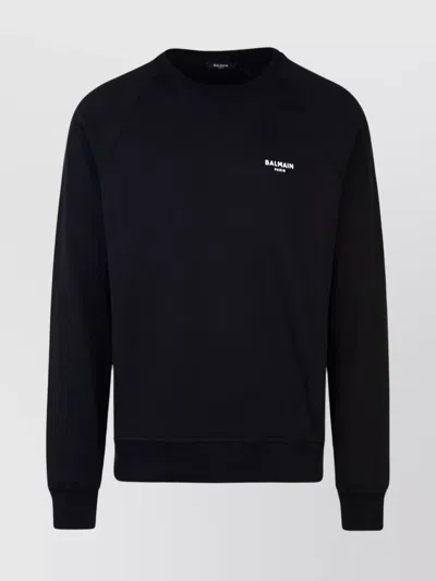 Balmain Sweaters In Black