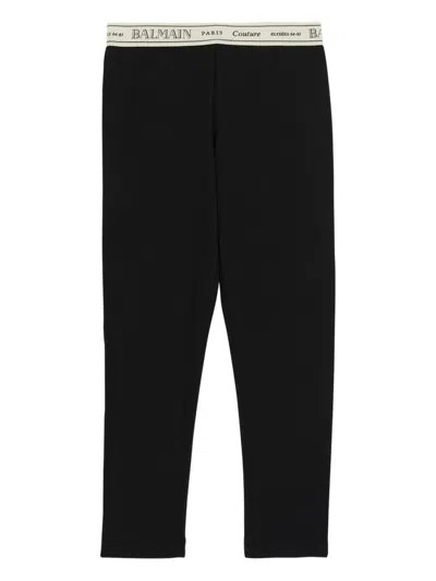 Balmain コットン レギンス In Black