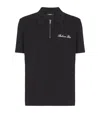 Balmain Signature Black Cotton T-shirt In Black