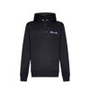 Balmain Signature Hooded Sweatshirt In Black