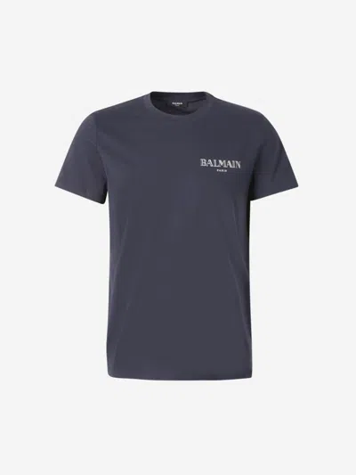 BALMAIN BALMAIN COTTON LOGO T-SHIRT